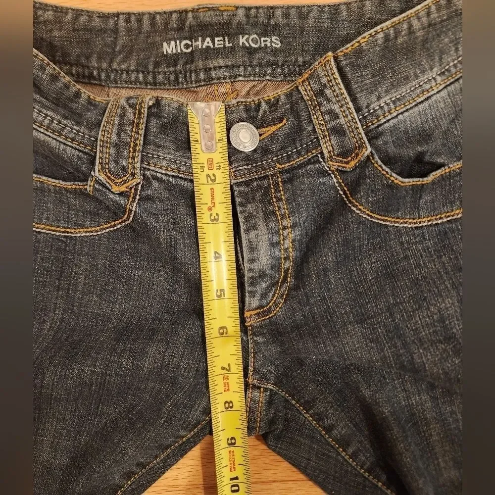 MICHAEL KORS vintage designer straight leg jeans | size 6